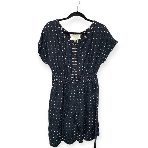 ace and jig weekend romper in voyage cinched waist belted women's sz XS cotton - Picture 3 of 15